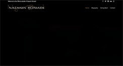 Desktop Screenshot of nazaninboniadi.com